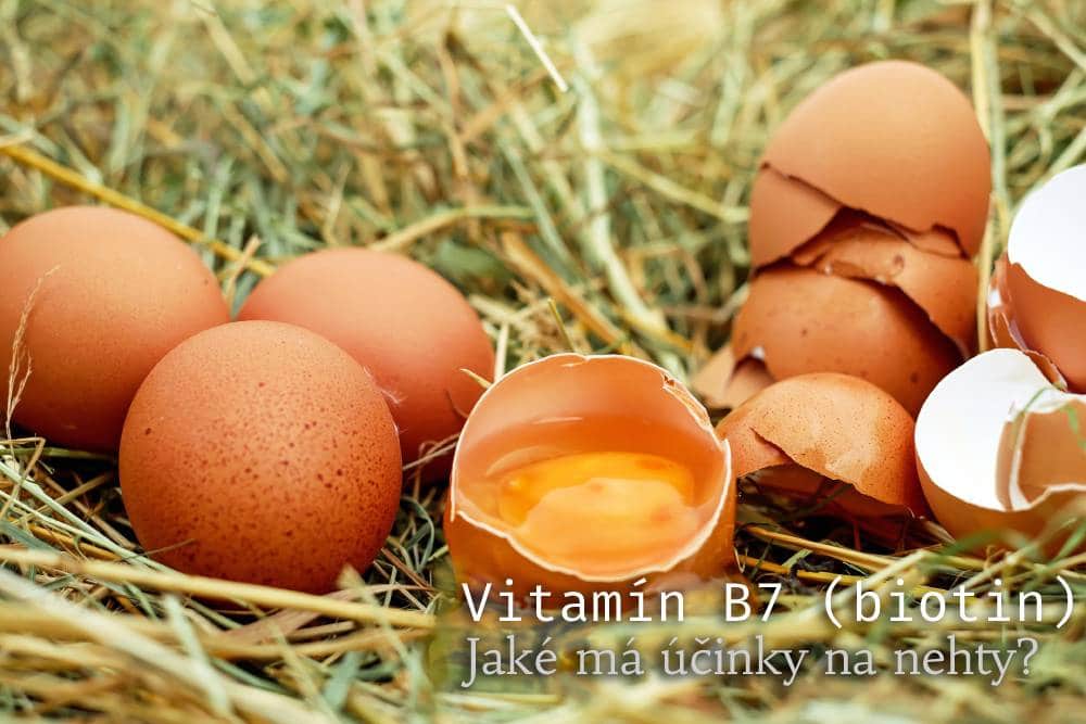 Vitamín B7 pro správný růst nehtů