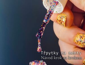 třpytky na nehty